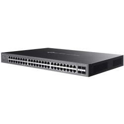 TP-Link Omada Switch SG2452LP - 52-Port Gigabit (32x PoE+) - Managed L2, 1U Rackmount, Black