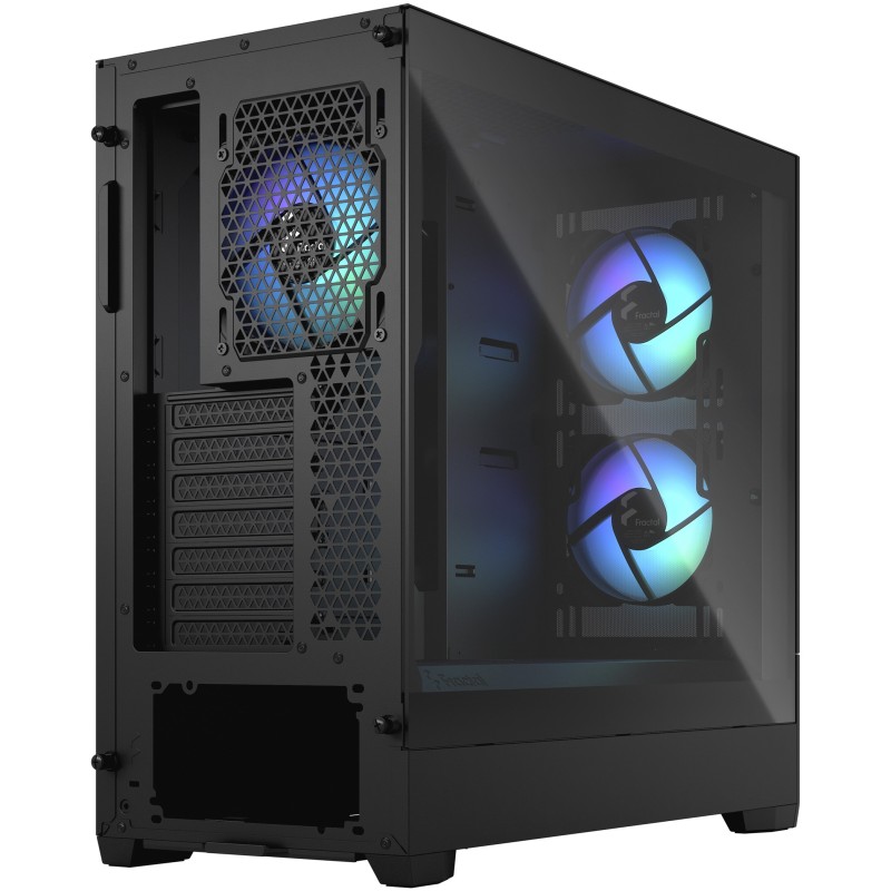 Fractal Design Pop Air RGB - Mid Tower PC Case - Black, Tempered Glass Window, ARGB Fans — Buy in Cyprus with Fast Delivery