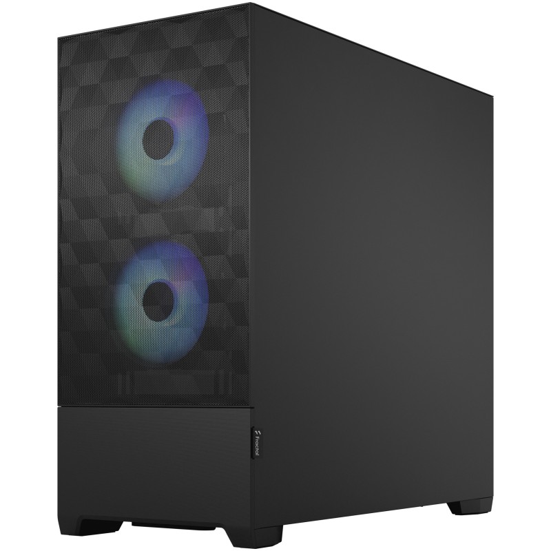 Fractal Design Pop Air RGB - Mid Tower PC Case - Black, Tempered Glass Window, ARGB Fans — Buy in Cyprus with Fast Delivery