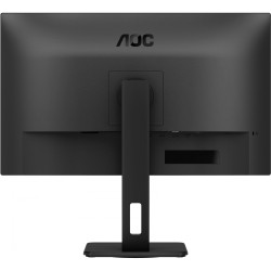 AOC 27E3QAF - 27-inch FHD IPS Monitor (1920x1080), 75Hz, 4ms, HDMI/DP/VGA, Built-in Speakers, Pivot & Height Adjust, Black