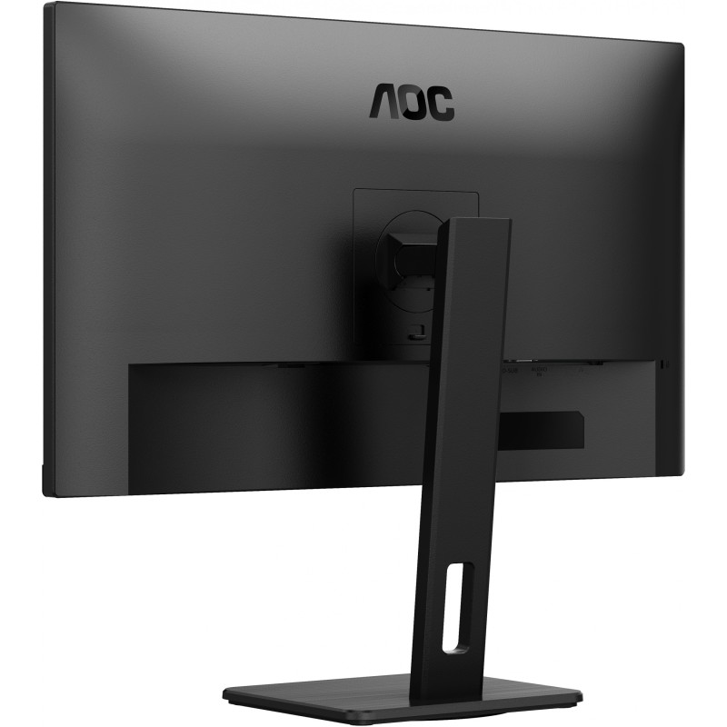 AOC 27E3QAF - 27-inch FHD IPS Monitor (1920x1080), 75Hz, 4ms, HDMI/DP/VGA, Built-in Speakers, Pivot & Height Adjust, Black