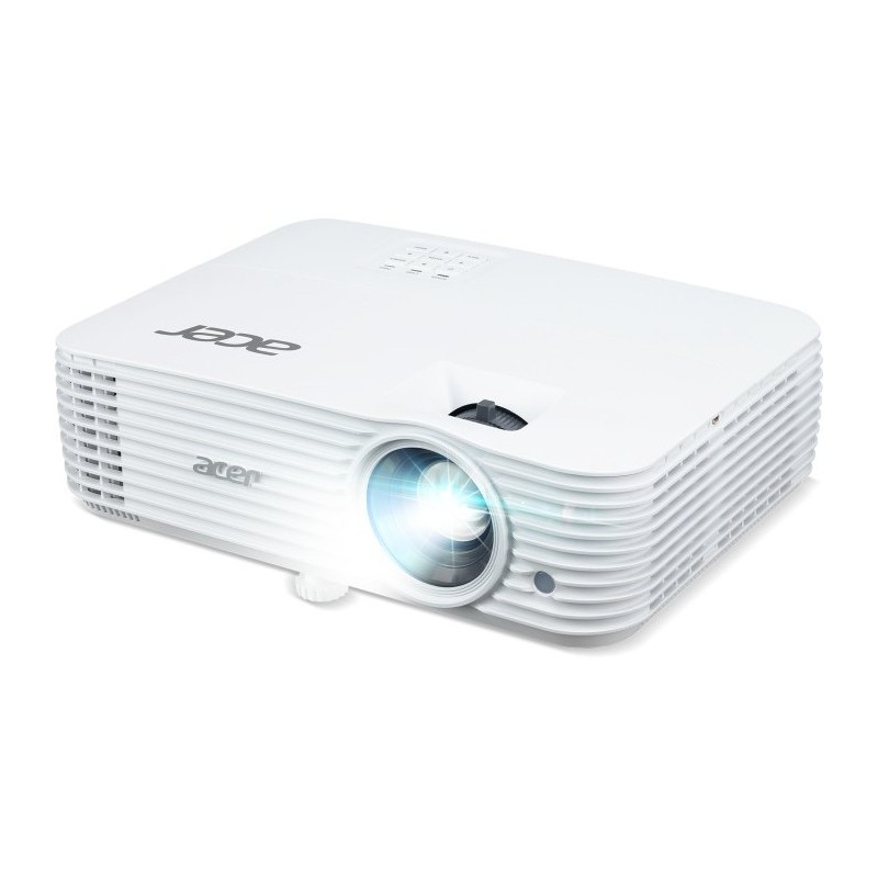 Acer H6815BD - 4K UHD DLP Projector, 4000 ANSI Lumens, 2×HDMI, USB-A, Built-in Speaker, White, 16:9