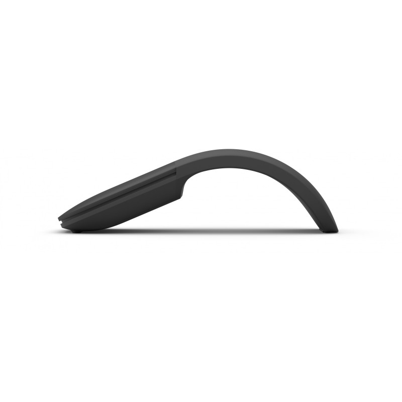 Microsoft Surface Arc Mouse - Black - Ambidextrous, Bluetooth 5.0, BlueTrack 1800 DPI, Touch Scroll