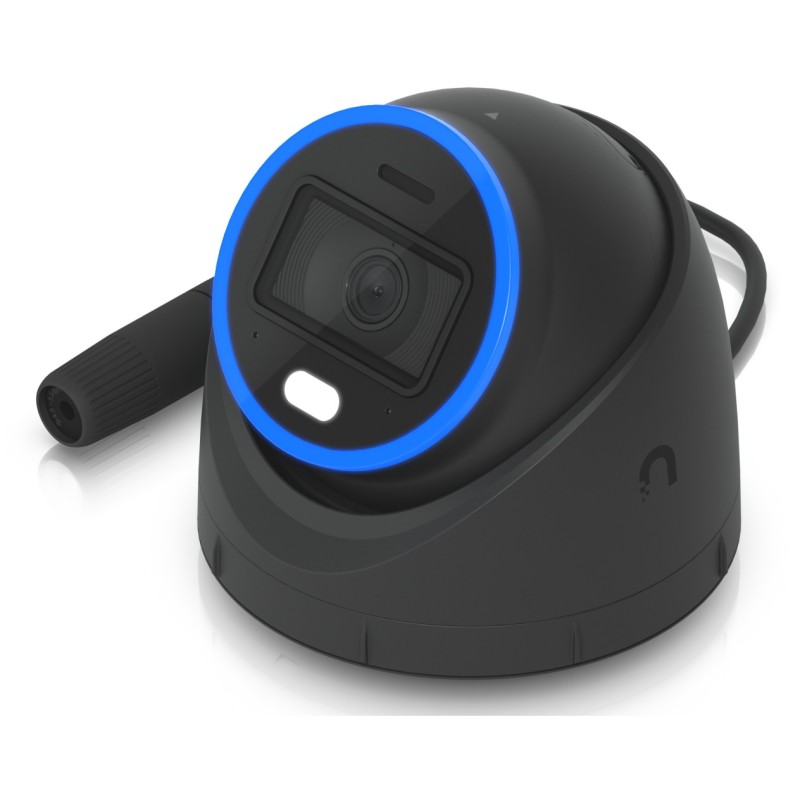 Ubiquiti UniFi Video AI Turret - UVC-AI-Turret-B - 4K 8MP, 109.9° Wide, IR Night Vision, PoE+, ARM Cortex-A53, Black