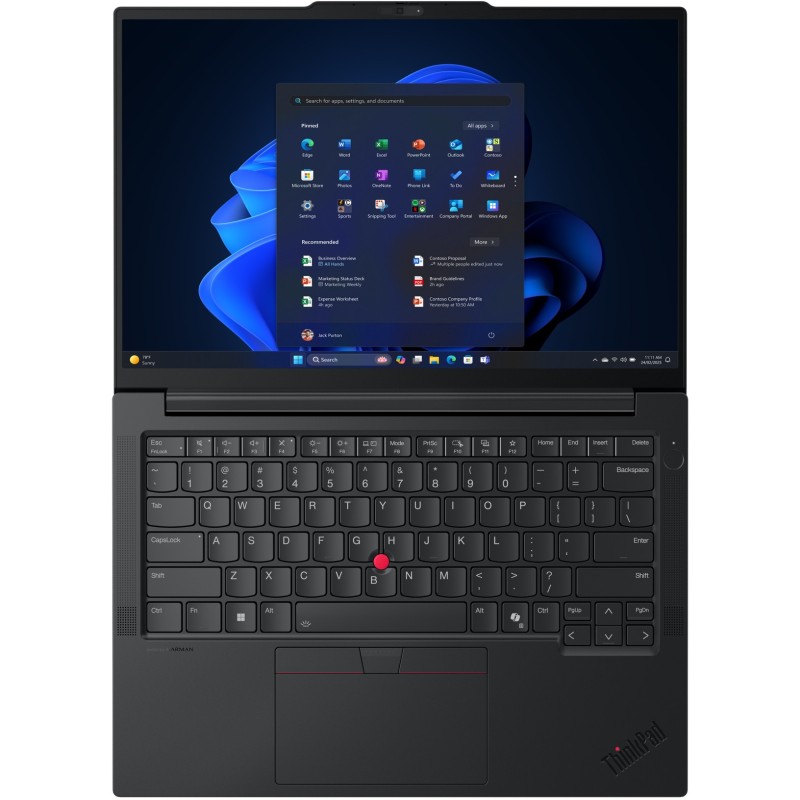 Lenovo ThinkPad E14 Gen 7 - 225U (Ultra5) - 14 inch WUXGA, 32GB DDR5, 512GB SSD, Black, Windows 11 Pro