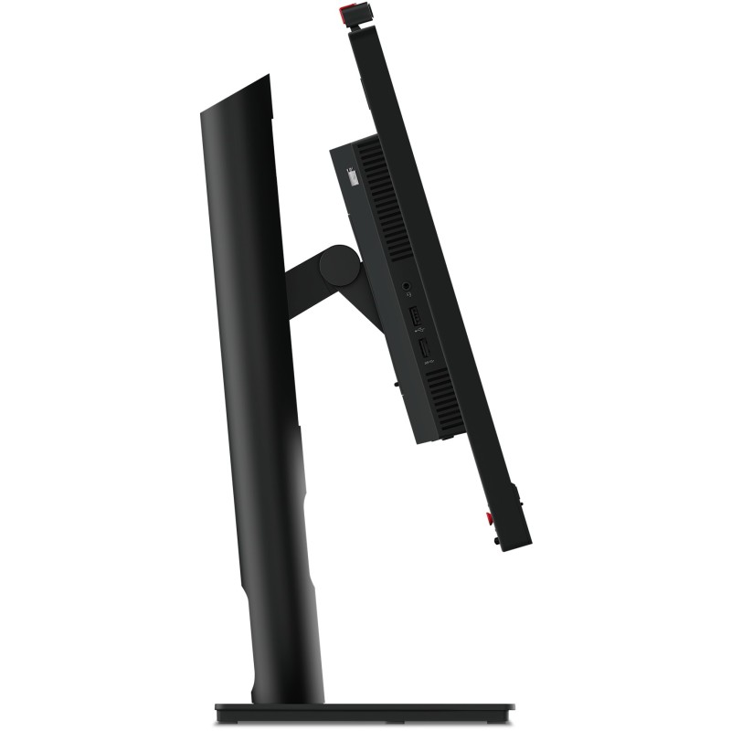 Lenovo ThinkVision T24v-30 - 23.8in FHD (1920x1080) IPS 75Hz Monitor, 4ms, Webcam & Speakers, HDMI/DP/VGA, Raven Black