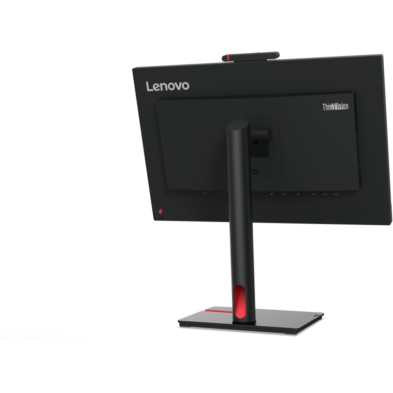 Lenovo ThinkVision T24v-30 - 23.8in FHD (1920x1080) IPS 75Hz Monitor, 4ms, Webcam & Speakers, HDMI/DP/VGA, Raven Black