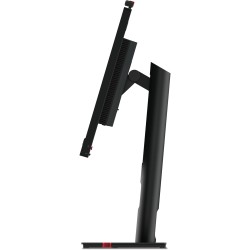 Lenovo ThinkVision T24v-30 - 23.8in FHD (1920x1080) IPS 75Hz Monitor, 4ms, Webcam & Speakers, HDMI/DP/VGA, Raven Black