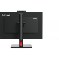 Lenovo ThinkVision T24v-30 - 23.8in FHD (1920x1080) IPS 75Hz Monitor, 4ms, Webcam & Speakers, HDMI/DP/VGA, Raven Black