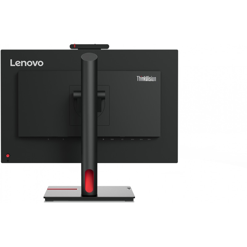 Lenovo ThinkVision T24v-30 - 23.8in FHD (1920x1080) IPS 75Hz Monitor, 4ms, Webcam & Speakers, HDMI/DP/VGA, Raven Black