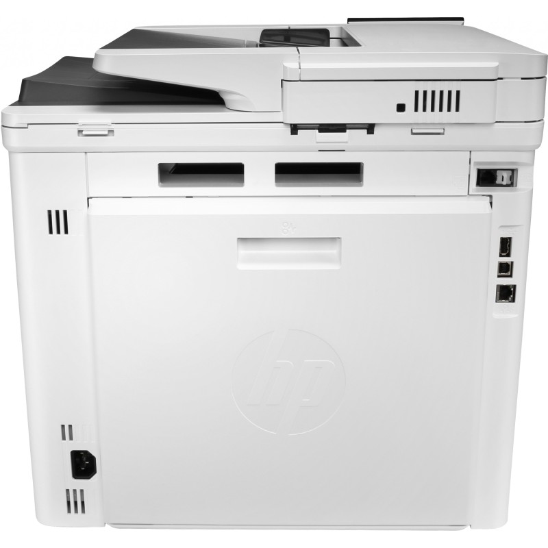 HP Color LaserJet Enterprise MFP M480f - 4-in-1 A4 Color Laser, 2GB RAM, 16GB Storage, 800MHz, Gigabit LAN, ADF, White/Black