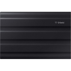 Samsung Portable SSD T7 Shield - MU-PE2T0S - 2TB, USB-C (USB 3.2 Gen2), 1050MB/s, Black, Rugged