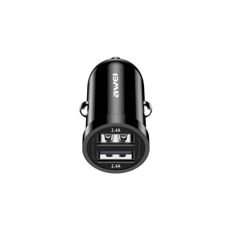 Car Charger Awei C-707 2 USB ports - Official distributor b2b Armenius Store