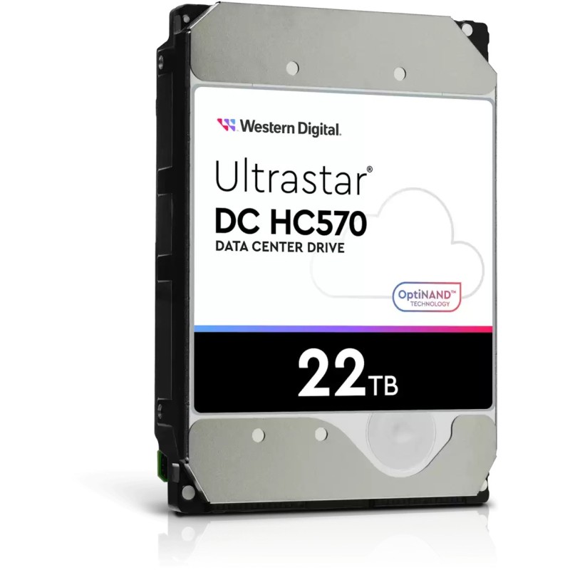 Western Digital Ultrastar DC HC570 22TB - 7200 RPM 512MB SATA III Enterprise HDD - WUH722222ALE6L4 (Bulk)
