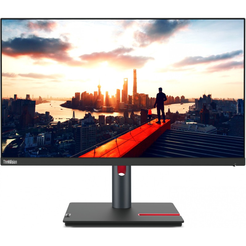 Lenovo ThinkVision P24h-30 - 23.8in QHD IPS Monitor - 2560x1440, USB-C 100W, DP1.4, HDMI 2.0, 60Hz, Black