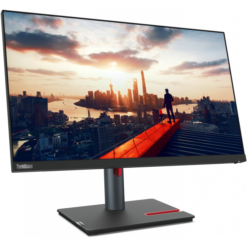 Lenovo ThinkVision P24h-30 - 23.8in QHD IPS Monitor - 2560x1440, USB-C 100W, DP1.4, HDMI 2.0, 60Hz, Black
