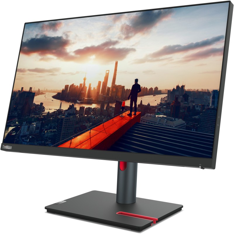 Lenovo ThinkVision P24h-30 - 23.8in QHD IPS Monitor - 2560x1440, USB-C 100W, DP1.4, HDMI 2.0, 60Hz, Black
