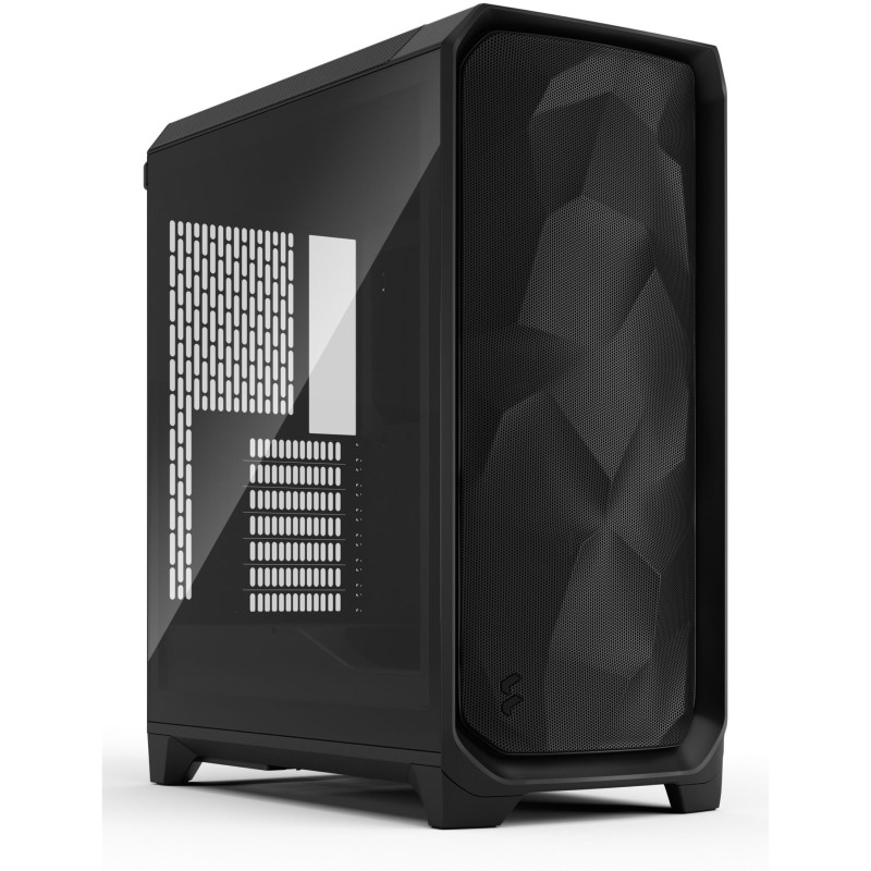 Midi Fractal Design Meshify 3 Black TG Light Tint - Mid Tower PC Case, ATX/E-ATX/Micro-ATX/Mini-ITX
