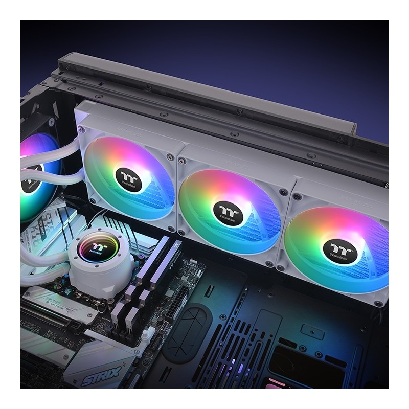K Cooler TH420 V2 ARGB Sync All-In-One Liquid Cooler - TH420 - White Snow Edition — Buy in Cyprus with Fast Delivery