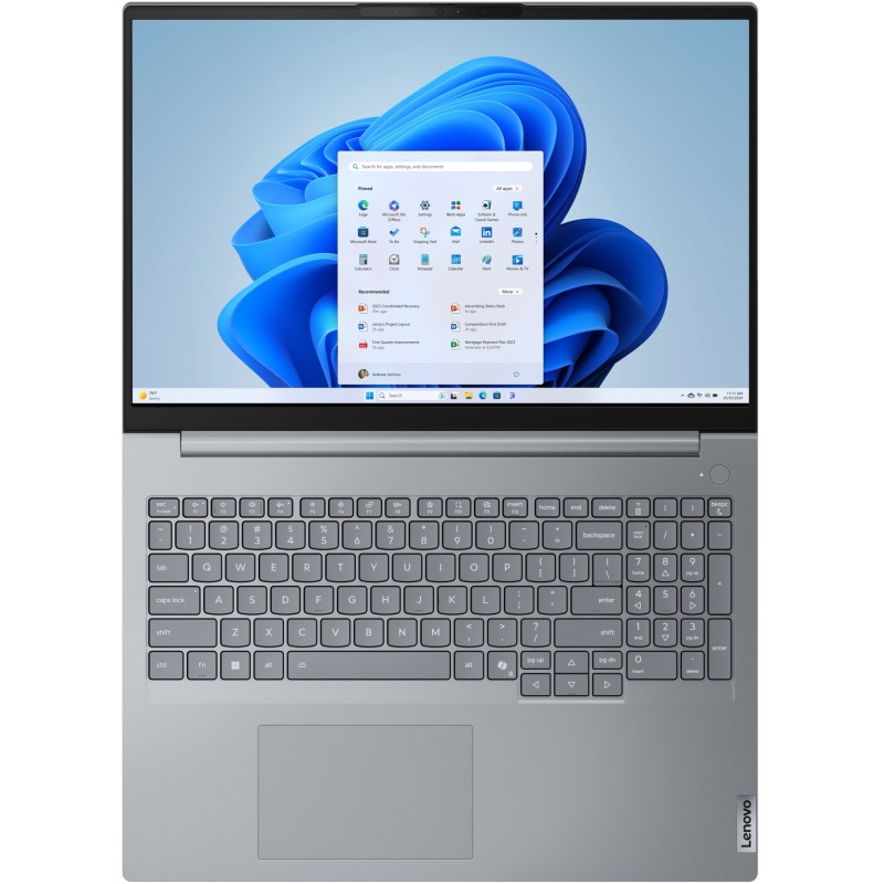 Lenovo ThinkBook 16 G8 - 225U - Arctic Grey, 16GB RAM, 512GB SSD, WUXGA IPS 16in, No Touch, Windows 11 Pro