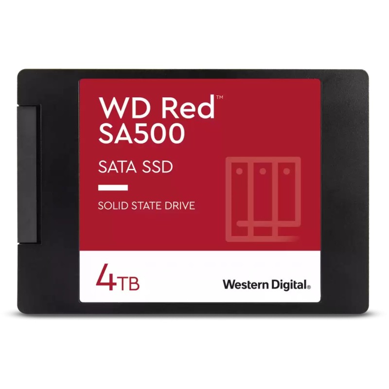 WD Red SA500 NAS - WDS400T2R0A - 4TB 2.5in SATA SSD for NAS — Buy in Cyprus with Fast Delivery