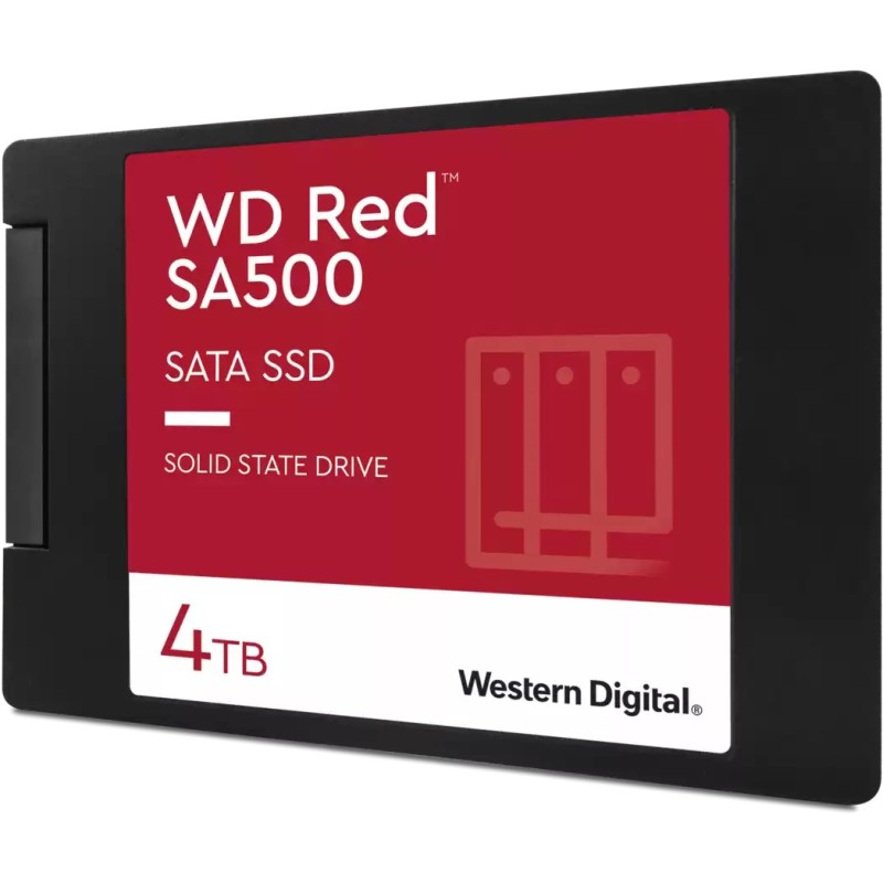 WD Red SA500 NAS - WDS400T2R0A - 4TB 2.5in SATA SSD for NAS — Buy in Cyprus with Fast Delivery