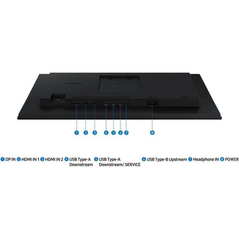 Samsung Monitor - S24D406GAU - IPS, 1080p, 5ms, 100Hz, Black — Buy in Cyprus with Fast Delivery