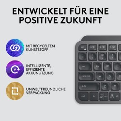 Logitech MX Keys Mini - MX Keys Mini - Graphite, German QWERTZ, LED Backlit, Wireless — Buy in Cyprus with Fast Delivery
