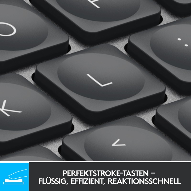 Logitech MX Keys Mini - MX Keys Mini - Graphite, German QWERTZ, LED Backlit, Wireless — Buy in Cyprus with Fast Delivery