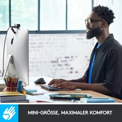 Logitech MX Keys Mini - MX Keys Mini - Graphite, German QWERTZ, LED Backlit, Wireless — Buy in Cyprus with Fast Delivery