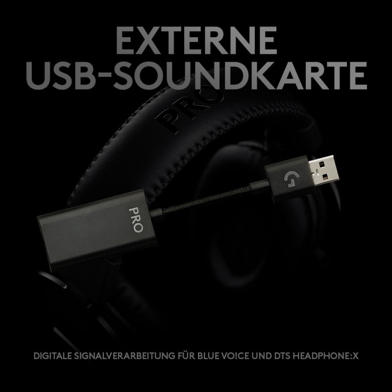 Logitech G Pro X Wireless Headset - G Pro X Wireless - Black, Circumaural, 2.4 GHz wireless — Buy in Cyprus with Fast Delivery