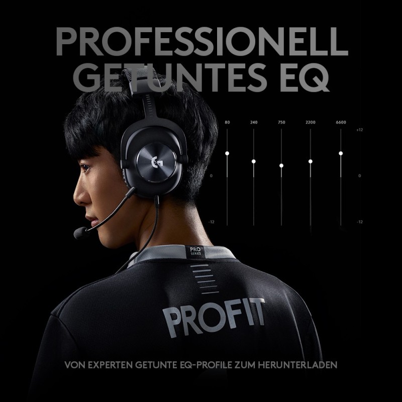 Logitech G Pro X Wireless Headset - G Pro X Wireless - Black, Circumaural, 2.4 GHz wireless — Buy in Cyprus with Fast Delivery