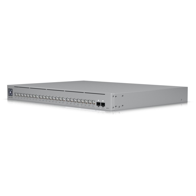 Ubiquiti UniFi USW-Pro-Max-24-PoE - Grey - L3 Managed, 24x 2.5G/1G + 2x 10G SFP+, 400W PoE, Rackmount