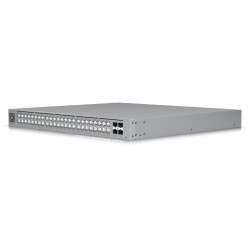 Ubiquiti UniFi Switch - USW-PRO-Max-48-PoE - Grey 1U Rackmount, PoE++ 720W, 48-Port L3 Managed