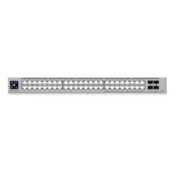 Ubiquiti UniFi Switch - USW-PRO-Max-48-PoE - Grey 1U Rackmount, PoE++ 720W, 48-Port L3 Managed