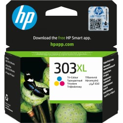 HP 303XL Tri-color Original Ink Cartridge - T6N03AE - Cyan, Magenta, Yellow — Buy in Cyprus with Fast Delivery