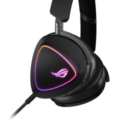 ASUS ROG Delta II - Wired & Dual Wireless Gaming Headset - Black, USB-C, 2.4GHz, RGB — Buy in Cyprus with Fast Delivery