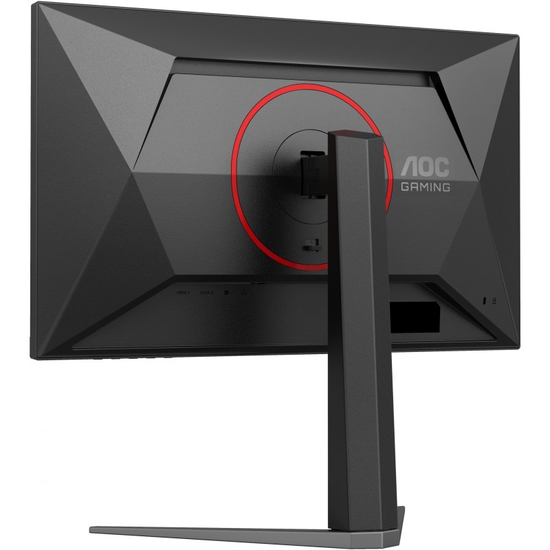 AOC 24G4HA - 23.8" Fast IPS Gaming Monitor, FHD 1920x1080, 200Hz 1ms, HDR10, 2xHDMI2.0+DP1.4, Black/Red