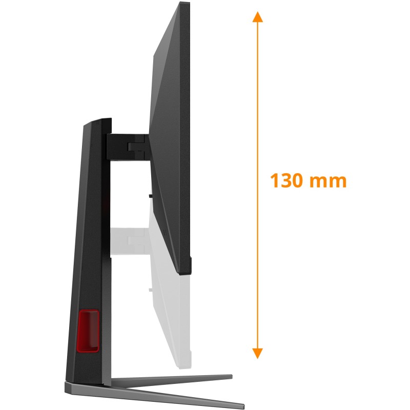 AOC 24G4HA - 23.8" Fast IPS Gaming Monitor, FHD 1920x1080, 200Hz 1ms, HDR10, 2xHDMI2.0+DP1.4, Black/Red