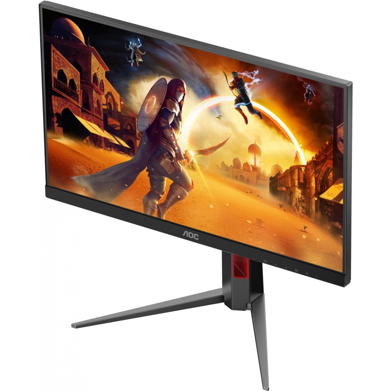 AOC 24G4HA - 23.8" Fast IPS Gaming Monitor, FHD 1920x1080, 200Hz 1ms, HDR10, 2xHDMI2.0+DP1.4, Black/Red