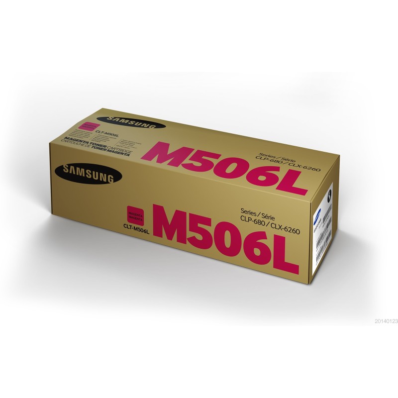 Samsung Original Toner Cartridge - CLT-M506L - High-Yield Magenta, 3500 pages (SU305A) — Buy in Cyprus with Fast Delivery