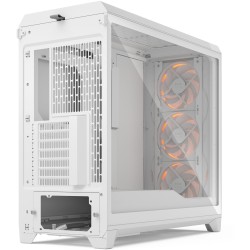 Fractal Design Meshify 3 XL - White Tempered Glass RGB Full-Tower PC Case (E-ATX/ATX/mATX/ITX)