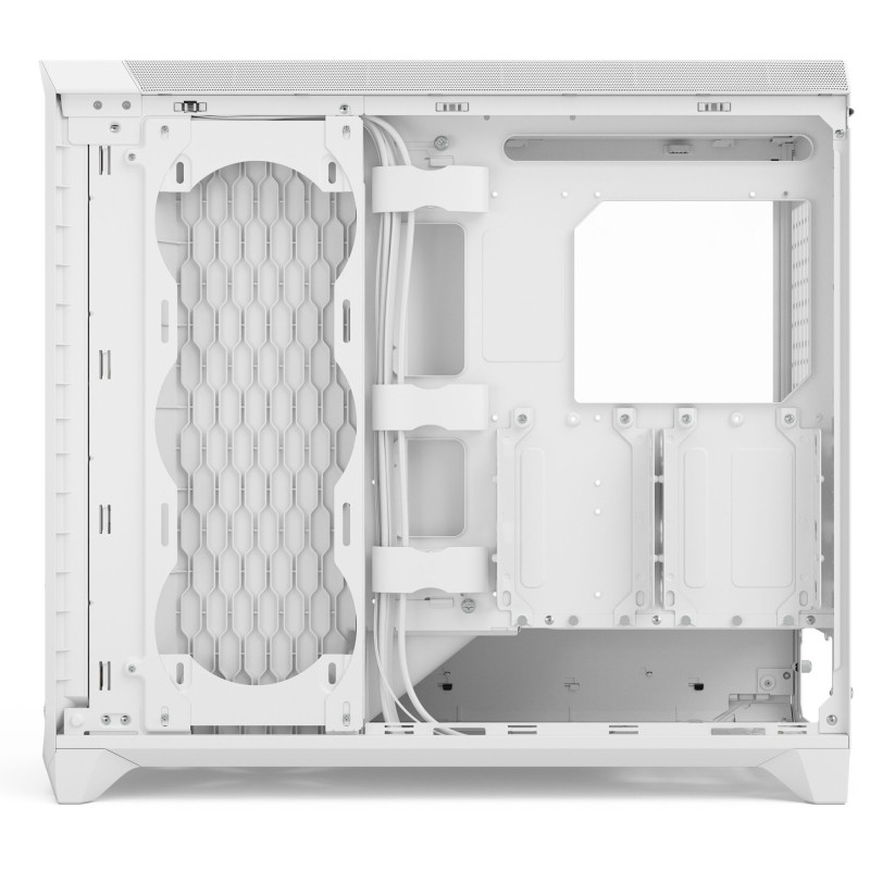 Fractal Design Meshify 3 XL - White Tempered Glass RGB Full-Tower PC Case (E-ATX/ATX/mATX/ITX)