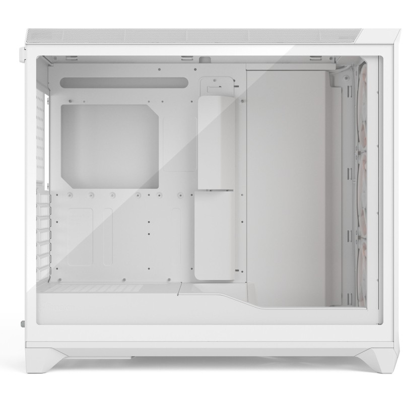 Fractal Design Meshify 3 XL - White Tempered Glass RGB Full-Tower PC Case (E-ATX/ATX/mATX/ITX)