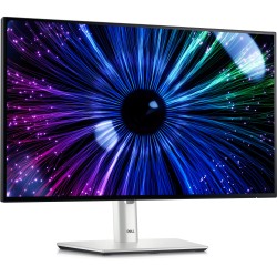 Dell UltraSharp U2424HE - 23.8" FHD IPS 120Hz Monitor, USB-C 90W PD, DP1.4/HDMI1.4, VESA, Black/Silver