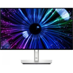 Dell UltraSharp U2424HE - 23.8" FHD IPS 120Hz Monitor, USB-C 90W PD, DP1.4/HDMI1.4, VESA, Black/Silver