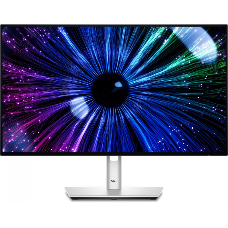 Dell UltraSharp U2424HE - 23.8" FHD IPS 120Hz Monitor, USB-C 90W PD, DP1.4/HDMI1.4, VESA, Black/Silver