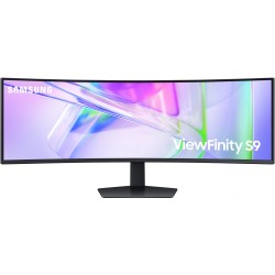 Samsung ViewFinity S9 S49C950UAU - 49inch Curved DQHD 5120x1440 32:9 VA, 120Hz, 5ms, HDR400, USB-C PD 90W, DP1.4, HDMI2.0, Black