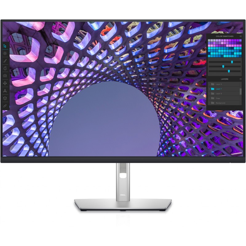 Dell P3223QE - 31.5" 4K (3840x2160) IPS Monitor - USB-C 90W, HDMI 2.0, DP 1.4, Pivot, VESA 100x100, Black