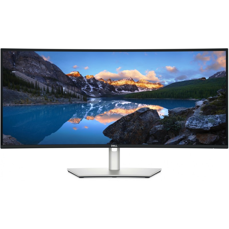 Dell UltraSharp U3425WE - 34.1" (86.7 cm) UWQHD Curved IPS 3440x1440, 120Hz, USB-C PD 90W, DP 1.4 & HDMI 2.1, Black/Silver